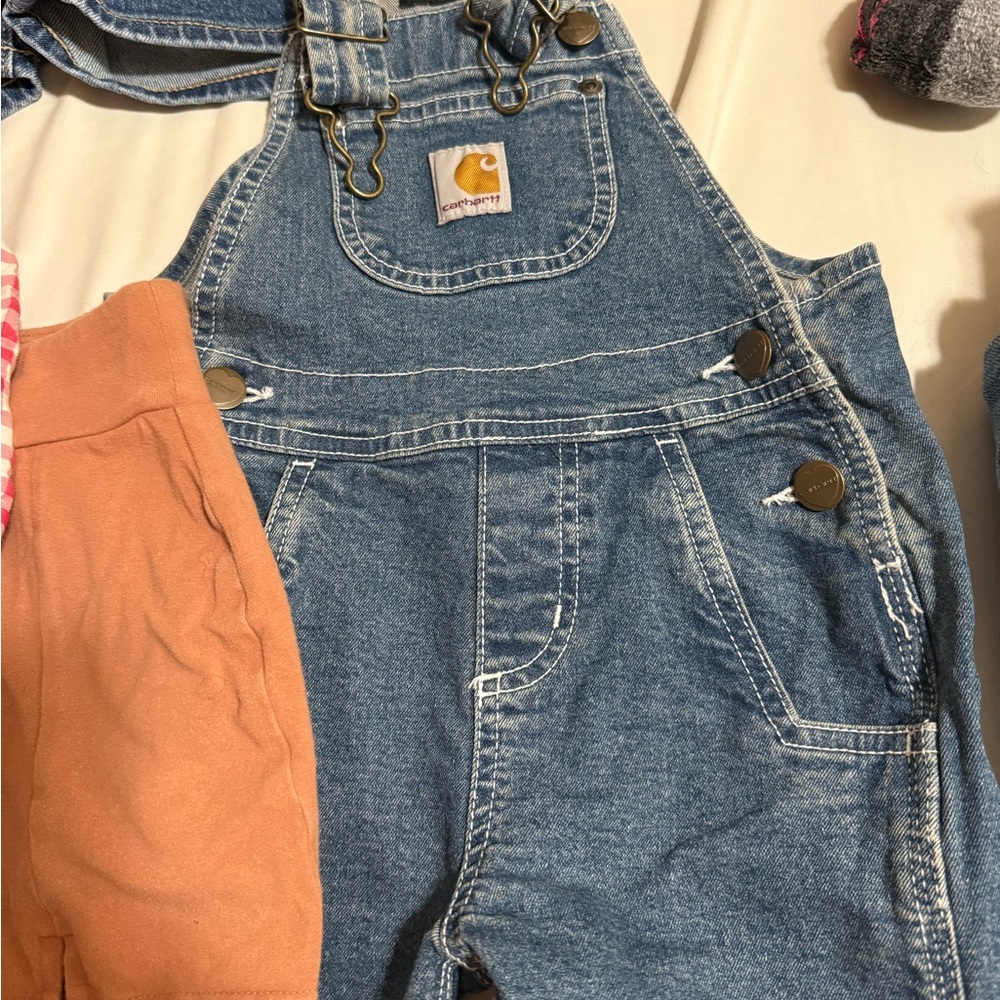 Girls shorts skorts lot 5t carhartt - Picture 2 of 7